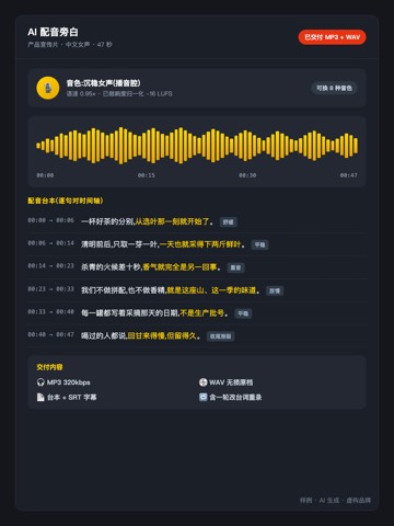 AI配音样品
